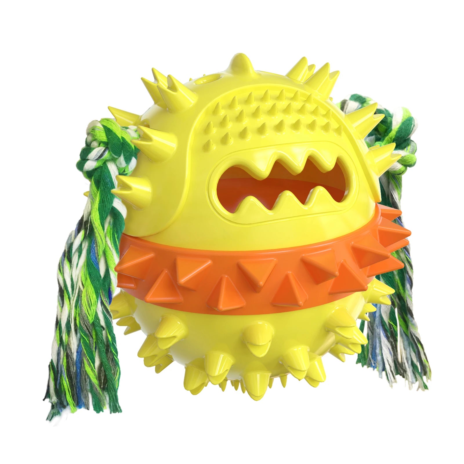 Factory Dog Training Toys Puzzle Design Suqeak Food Leaker Ball Pet Tooth Clean Chew Toys