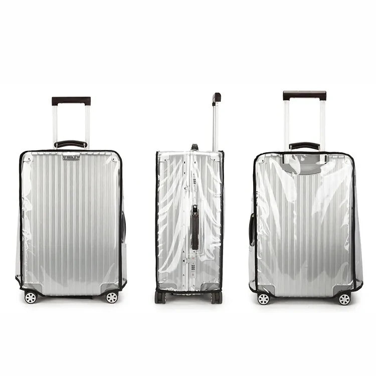 New Arrived Travel Transparent Suitcase Protector Covers Clear Anti Scratch Waterproof Pvc Luggage Cove