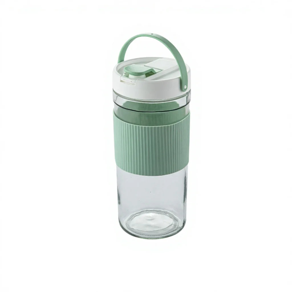 Glass Food Container Detachable Design Injection-Molded Plastic Sealed Lid Freshness Preservation Japandi Style Kitchen Use