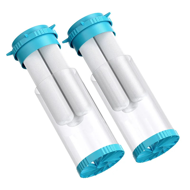 Yenvqee 20 Inch Blue High Flow Activated Carbon PVDF Ultrafiltration Membrane Water Filter Element for Household Use