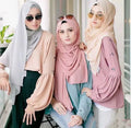 Wholesale Custom Bandana Plain Chiffon Scarf Hijab Muslim Women Chiffon Shawls 83 Colors Available