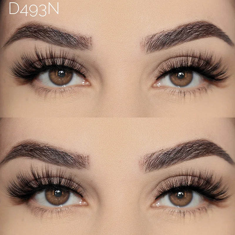 Hot Selling Faux Mink Eyelashes Cruelty Free Synthetic Eyelash Vegan Eye Lashes