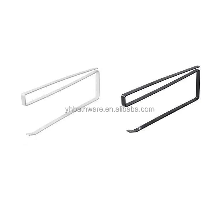 Japanese-Style Punch-Free Metal Towel & Paper Rack Cabinet & Wall-Mounted Multi-Purpose Storage for Kitchen & Bathroom