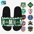 Greatshoe Zapatillas Personalizadas Para Hombres Chinelos Personalizados Flat Slide Sandals Custom Logo Slides Sandals  Mens