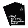 Custom Available  Compostable Cornstarch Envelope  Package Courier Mailing Underwear Clothing Bag