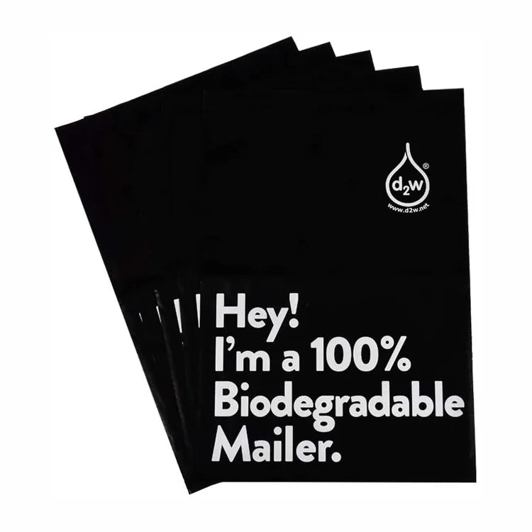 Custom Available  Compostable Cornstarch Envelope  Package Courier Mailing Underwear Clothing Bag