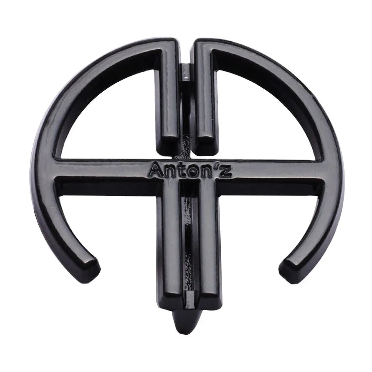 Custom Zinc Alloy Western Belt Buckle Fashion Leather Clips Adjustable Metal Engraved Letter Buckle Hardware for Baggage Strap