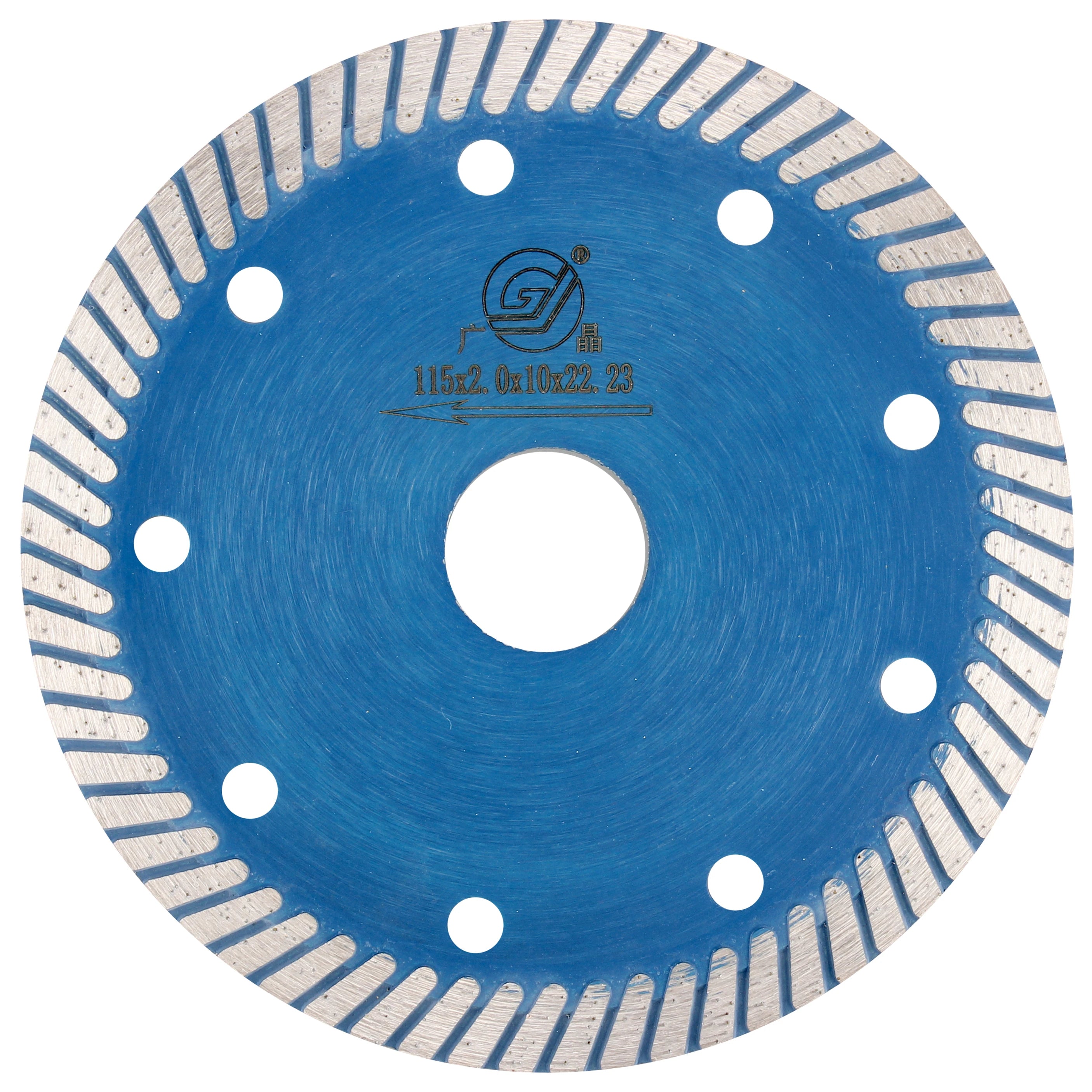 Best Seller 4.5 Inch 115mm Porcelain Tile Diamond Cutting Disc Granite Stone Turbo Diamond Saw Blades