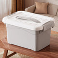 Colorful PP Multifunction Heavy-Duty Stackable Storage Box with Durable Lid & Handle Injection-Molded Environment-Friendly