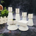Skincare Packaging 30g 50g Cream Jar 30ml 50ml 100ml 120ml Empty White Lotion Pump Sprayer Glass Cosmetic Bottle
