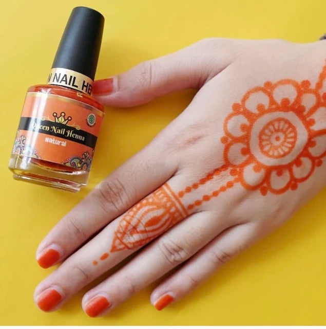 Custom 10ml Matte Finish Vegan Plant Based Halal Maroon Red Nails Henna Polish Stain Paste in Cosmetic Glass Bottle