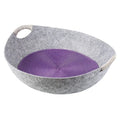 Wholesale Cute Round Durable Felt Pet Dog Cat Bed