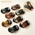 9.5cm Heart Flat Hair Clips for Women Updo Curved Clips Hair Accessories Versatile Hair Clips Wholesale