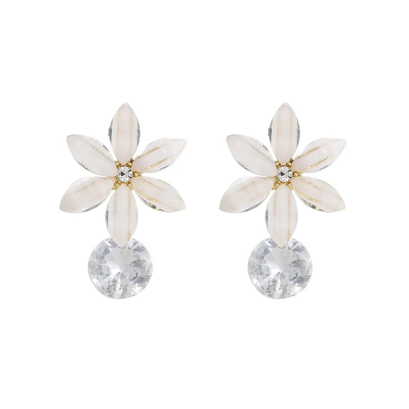 LYB3022 Wholesale Fashion Stud Earrings Korean Style Women Gold Stud Earrings Jewelry