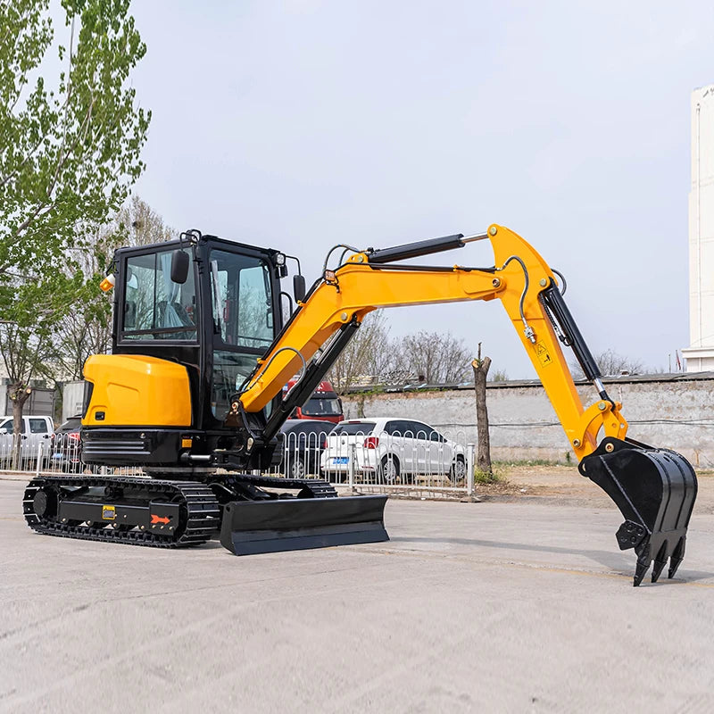 Mini Earth Moving Digger Chinese Mini Excavator   3.5 Ton