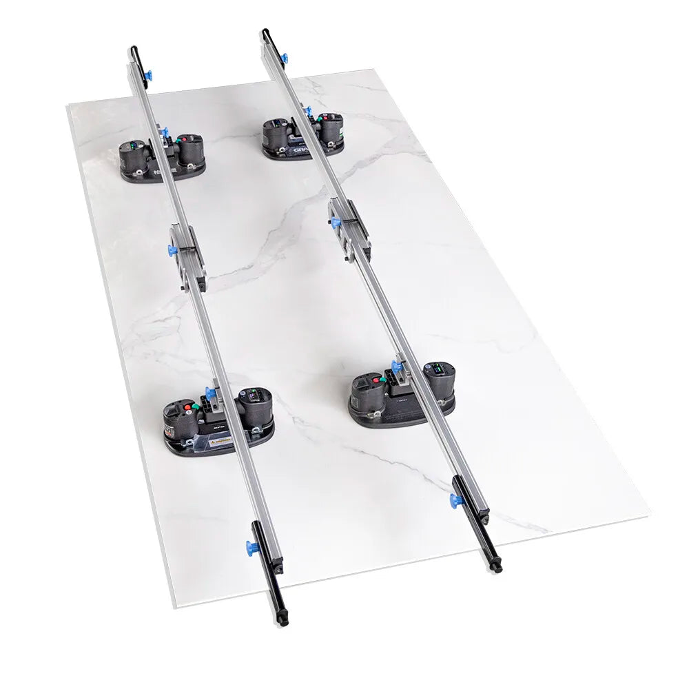 Raizi CarriX 1340-2400mm Large Format Ceramic Tile Carry System Carrier With grabo Electric Lifter Suction Cup Other Hand Tools