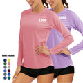 Manufacturers for Customs Clothes Women's Long Sleeve T-ShirtsWholesale Fishing Tee Shirts UPF 50+ Gym Sports Tops OEM