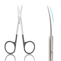 Cuticle Scissors Professional Curved Cuticle Scissors Fine Nail and Cuticle Scissors