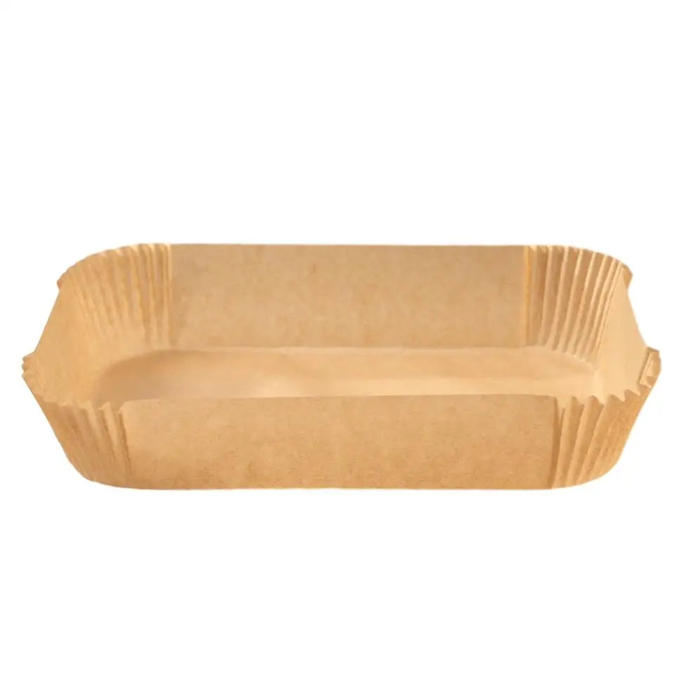 Air Fryer Disposable Paper Liner Non-stick Oil-proof Water-proof Natural Food Grade Parchment for Baking Roasting Microwave