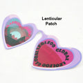 Factory Price Custom Design Logo 3D Lenticular Sheet Soft TPU Printing Patches for Clothing