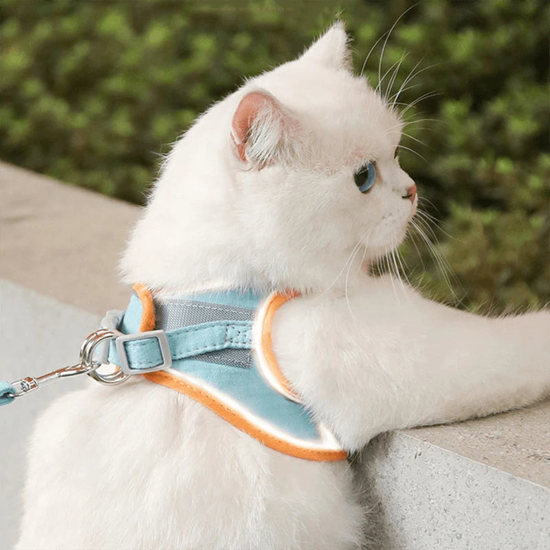 Hot Sales Many Colors Reflective Adjustable Pet Dog Harness for Small Medium Cats and Dogs