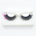 3D 5D Colorful Mink False Eyelash 15mm 20mm 25mm Vegan Mink Lashes Vendor Natural Effect Must Natural Eyelashes