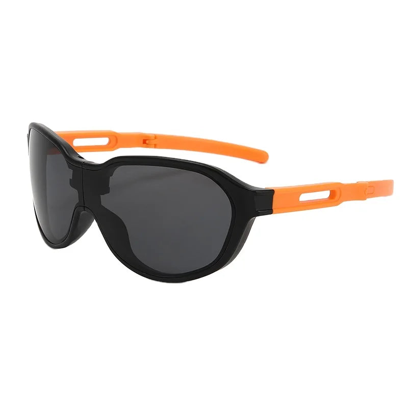 2025 Wholesale Foldable UV400 Kids Sunglasses Cute Bear-Shape Bulk Eyewear for Boys Girls Available White Purple Brown for