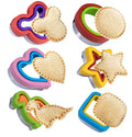 Hot Selling Cookie Cutters Set Sandwich Cutter and Sealer Various Shape Fruit Cutter and Food Picks Set