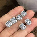Gorgeous Stud Earrings for Women Noble Wedding Party Earring Fine Birthday Gift Lady Fashion Jewelry