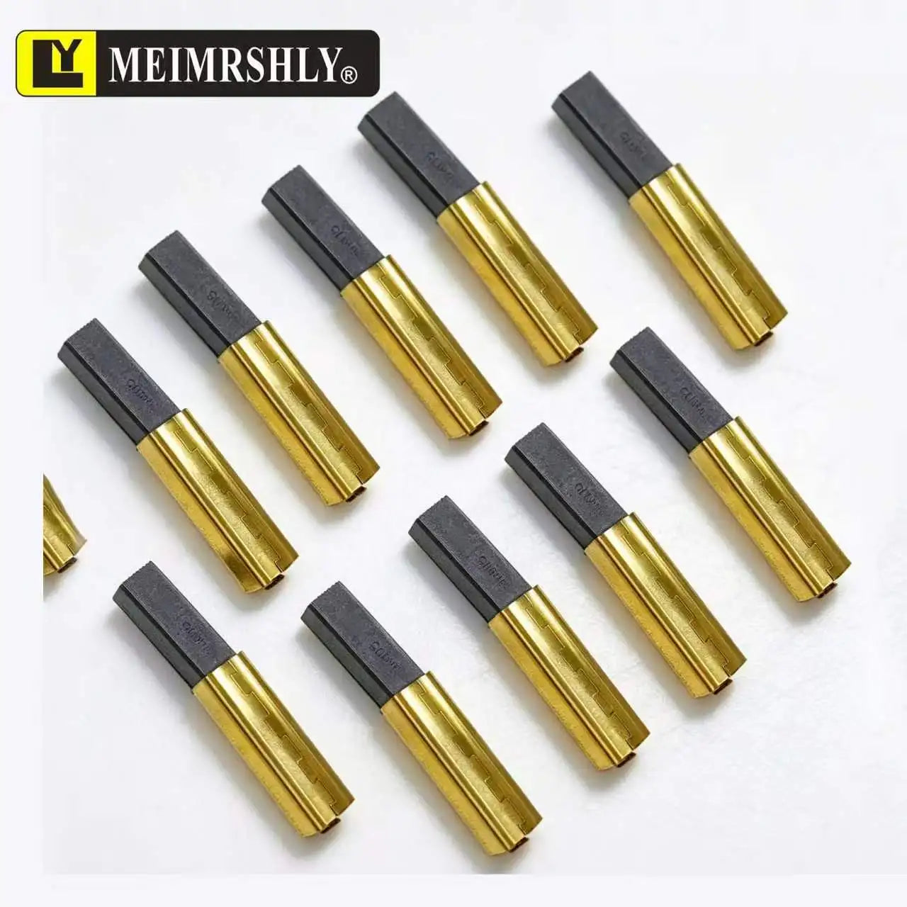 6*11mm Vacuum Cleaner Replacement Carbon Brush MEIMRSHLY Durable Household Vacuum Motor Spare Parts Wear Resistant Conductive