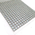 Wholesale Hot Fix Bling Self Adhesive Crystal Diamond Rhinestone 10*10mm Gemstone Crystal Mesh Sheet