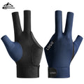 Custom Half Finger Non-Slip Breathable Waterproof Quick Drying Stretch Snooker Billiard Gloves for Gym Use Unisex Polyester