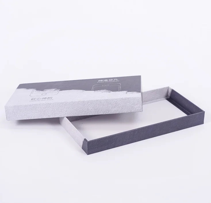 Manufacturer Customized general Up and Bottom Cover mobile phone case toughened film packaging box
