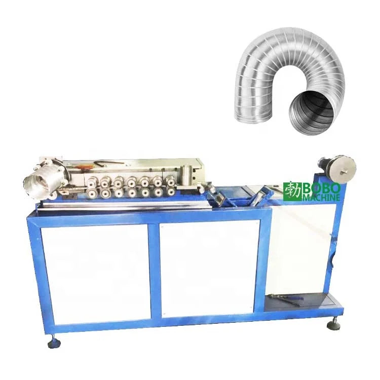 Pure Aluminum Foil Flexible Conduit Forming Machine