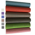Popular Multi-function PVC Rubber-Free Anti-slip Safety Grid Mat for Rug Pad Hard Surface Floors Extra Strong Grip Bottom