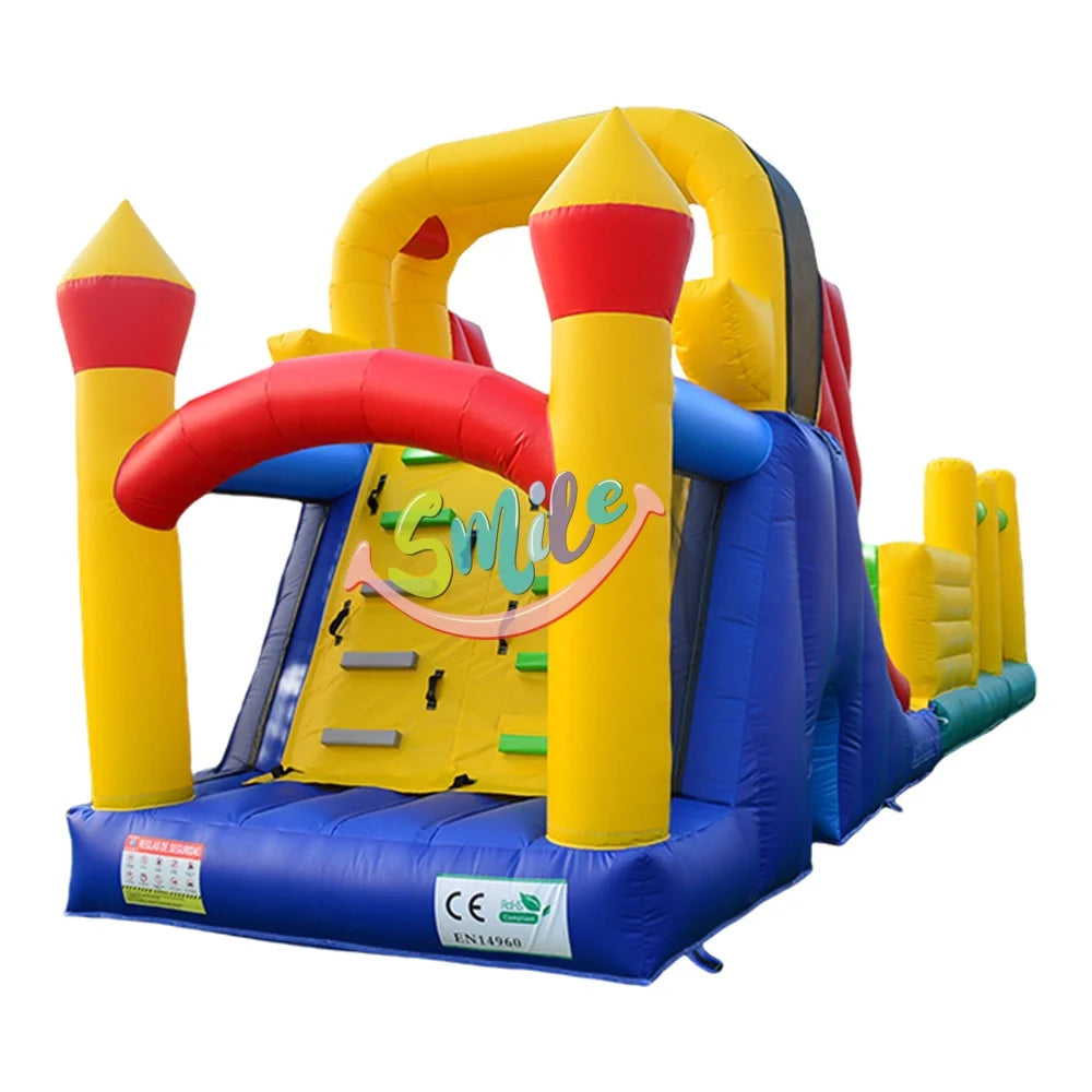 Commercial Large Inflatable Obstacle Course for Children Games Inflatable Obstacle Course for Sale