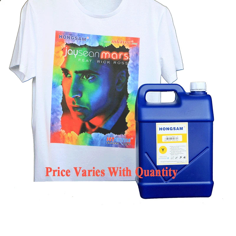 Professional Quality DTG Textile Ink for Kornit Thunder 932 Garment Printer with Dtg Cleaning Solution on Sale
