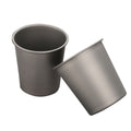 GSD Outdoor Ultralight Titanium Beer Cup Mug 500ml Stackable Compact Beer 300ml Titanium Beer Mag Cup for Coffee and Drinks