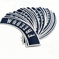 35cm Custom Large Motorcycle Rocker Patches with Iron on Backing Embroidered Biker Back Patches for Leather Jackets & Vests