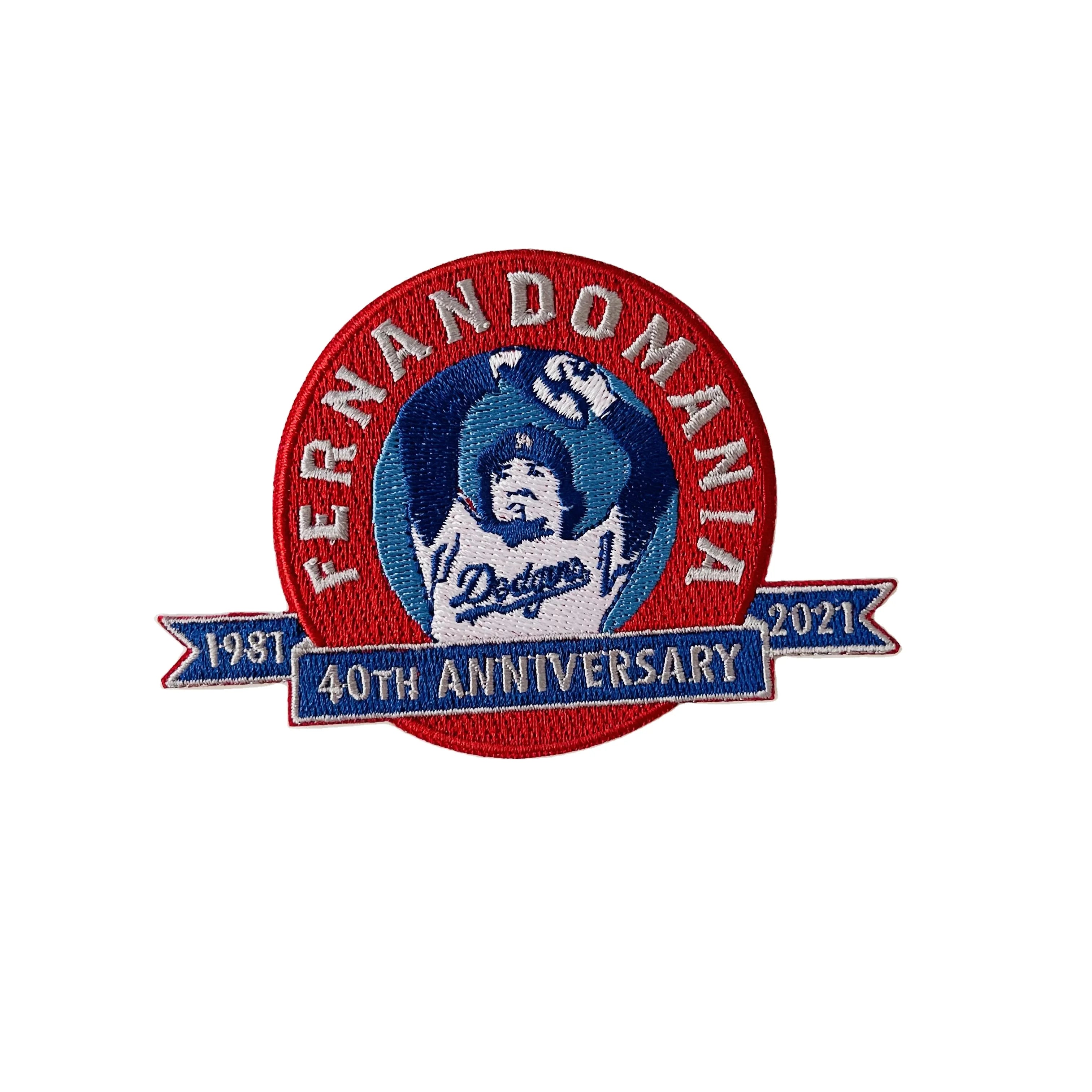 Custom Embroidered  1941-2021 Fernando Mania 40th Anniversary Iron on Patch