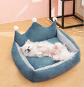 New Cat Litter Dog Kennel Plush Winter Pet Litter Pad Kitten Dog Bed Soft