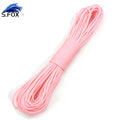 Glow in the Dark Fluorescent Reflective Paracord 550 Luminous Survival Parachute