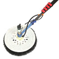 For 7.5m Automatic Solar Panel Cleaning Electric Water Fed Pole with 4-Section Aluminum Extension Pole and Solar Cleaning Brush