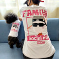 S~3XL Qualified Matched Social Man Human Family Dog T-shirt Society Clothes