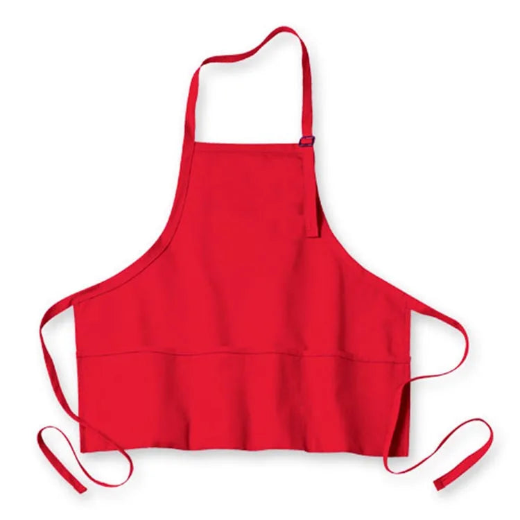 Cheap Wholesale Customized Reusable Linen Polyester Garden Kitchen Apron