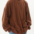 Hoodies Manufacturer Custom High Quality Polar Fleece Round Neck Hoodie Oversize Hip Hop Hoodies Men Casual Wear
