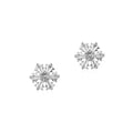Wholesale Snowflake Studs Earrings Simple Style Fashionable Snow Flower Ear Studs Women Girls Jewelry