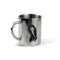 Topjlh Sublimation Mugs Portable 300ml Stainless Steel Water Cup for Home Outdoor Travel Custom Logo for Tea Coffee Milk