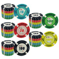 Kaile Manufacturer 10g Ept Ceramic Poker Chip Vest Prices for 39mm Pokerchips Customized logo Free Design Samples for Games