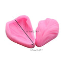 D-0171 Rose Petals Leaves Silicone Mold Fondant Cake Chocolate Card Decoration Mold Crystal Glue Dropping Mold